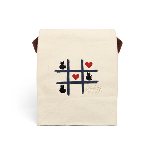 Tic Tac Cat Lunch Bag
