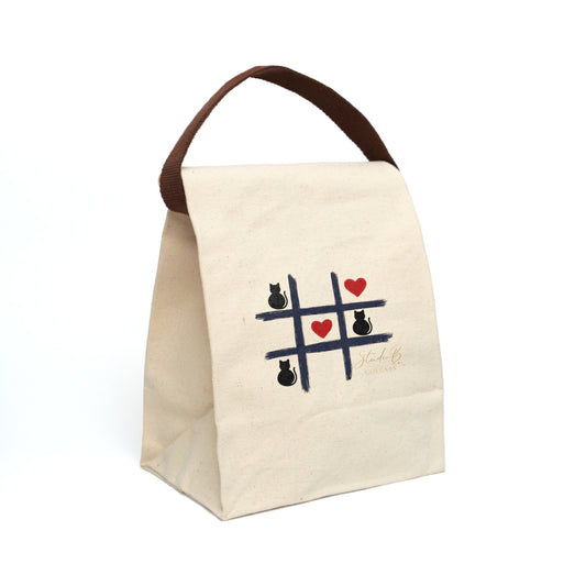 Tic Tac Cat Lunch Bag